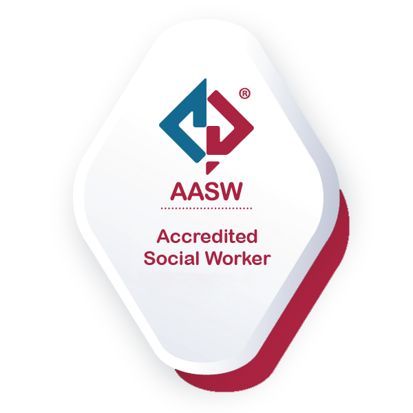 Australian Association of Social Workers Accredited Social Worker Badge